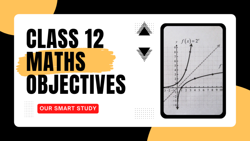 12th Math MCQ Questions, 12th maths objective questions, 12th math objective questions and answers pdf